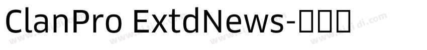 ClanPro ExtdNews字体转换 ClanPro ExtdNews字体转换